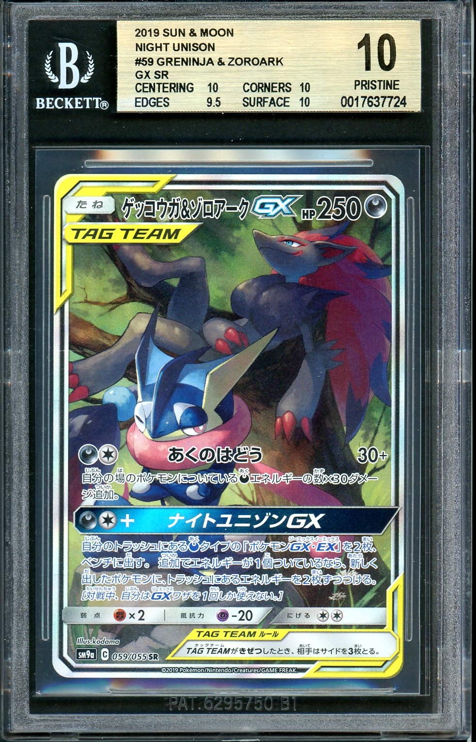 [BGS 10] Greninja & Zoroark GX